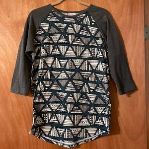 Randy Lularoe 🎉3 for $30.🎉 3/4 sleeves, greens, grays, black, off white (mlb)